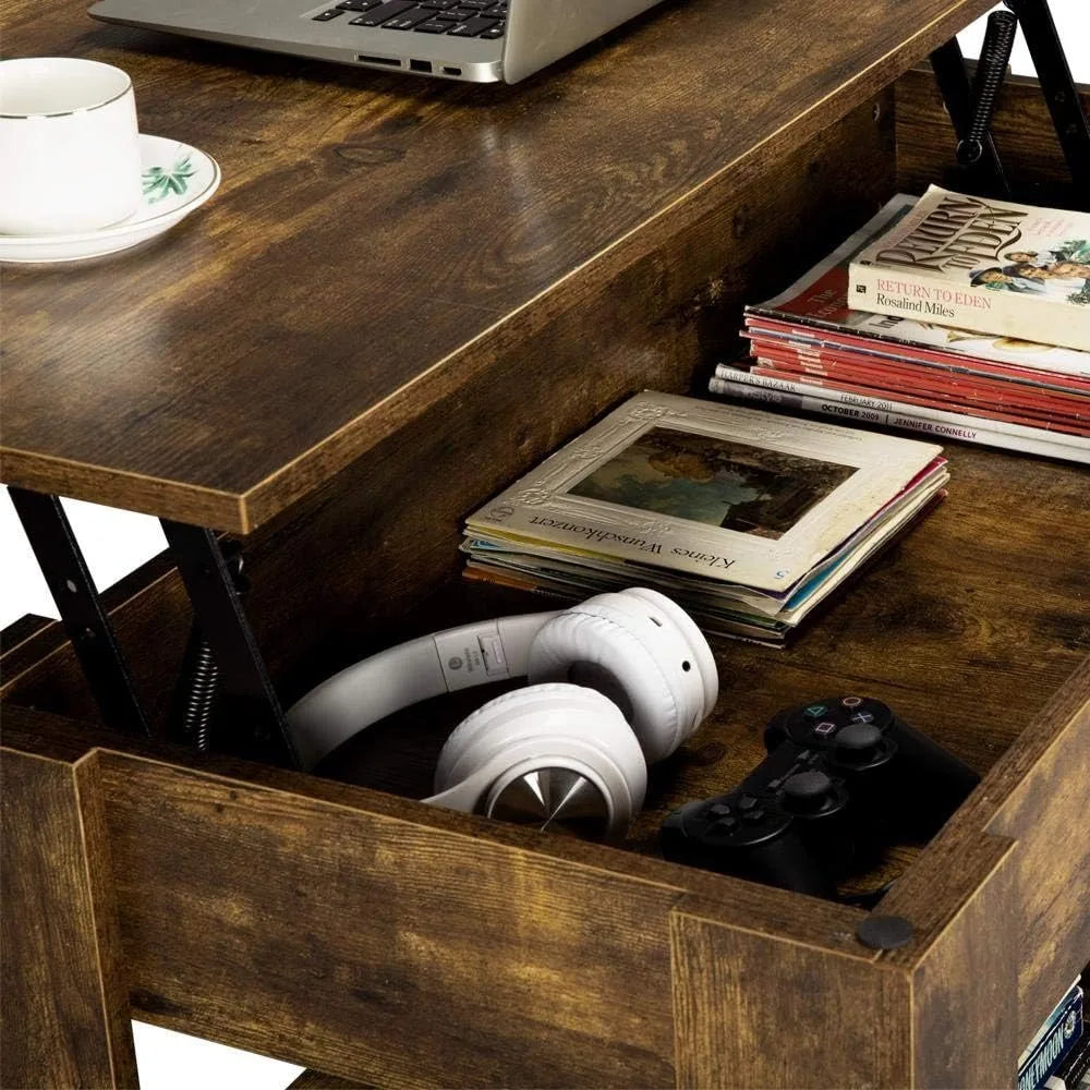 Coffee Table - Rustic Lift Top Coffee Table