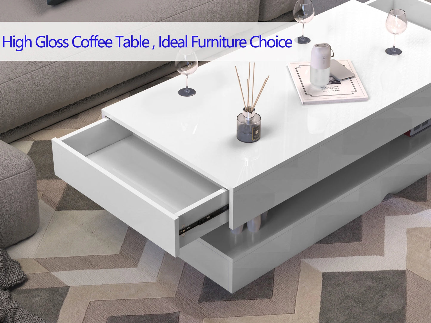 Coffee Table - Lumina LED Coffee Table