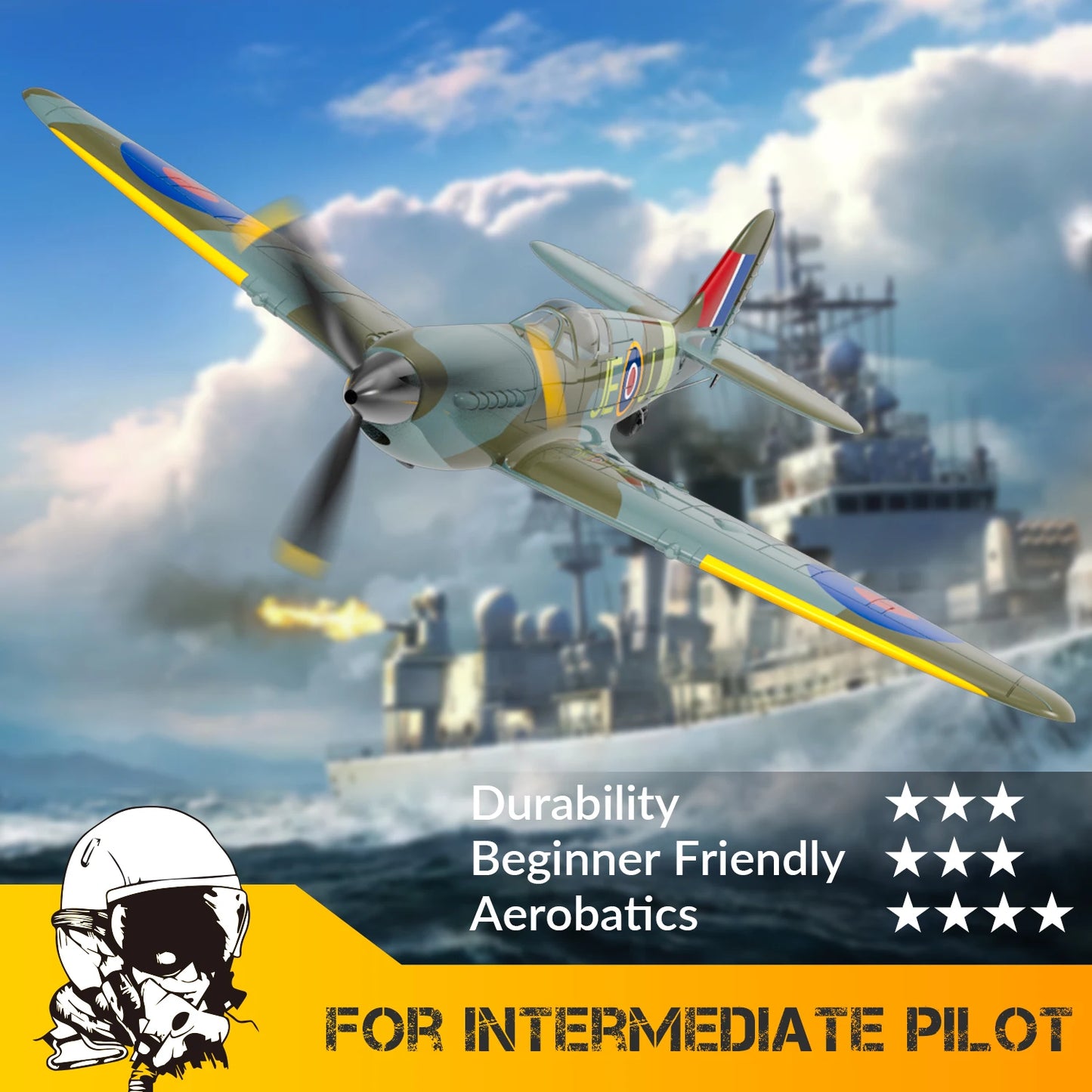 Spitfire RC Fighter Plane