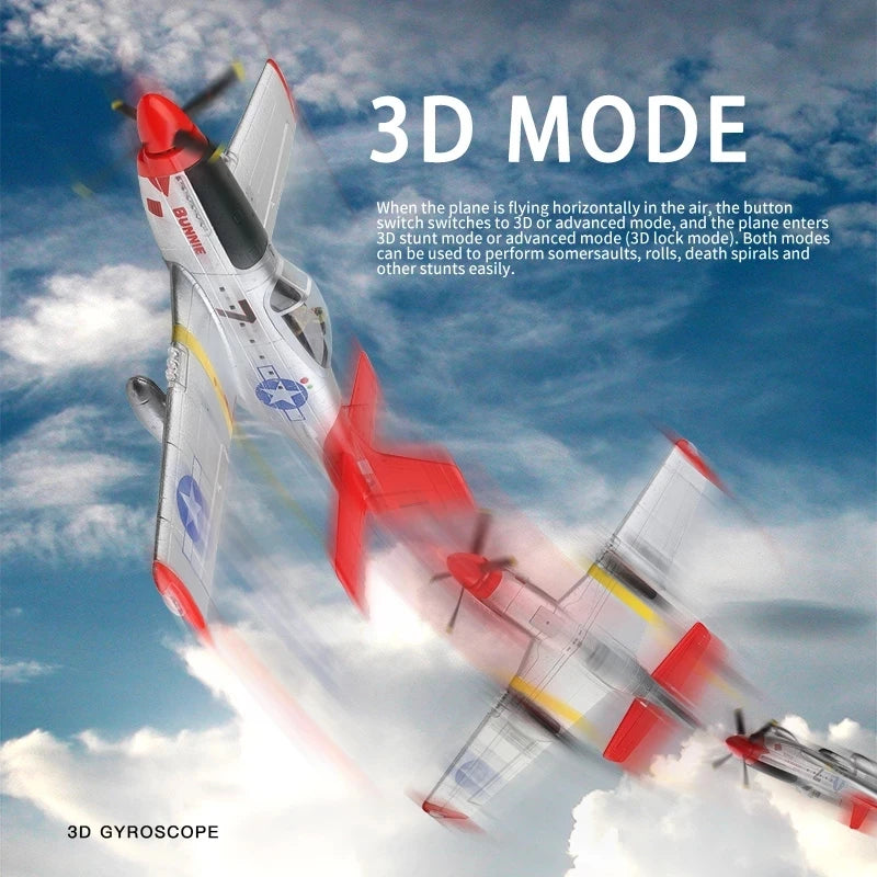 AirCommander P51 RC Plane Toy