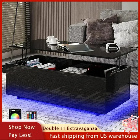 Coffee Table -  LED Coffee Table 20 Colors