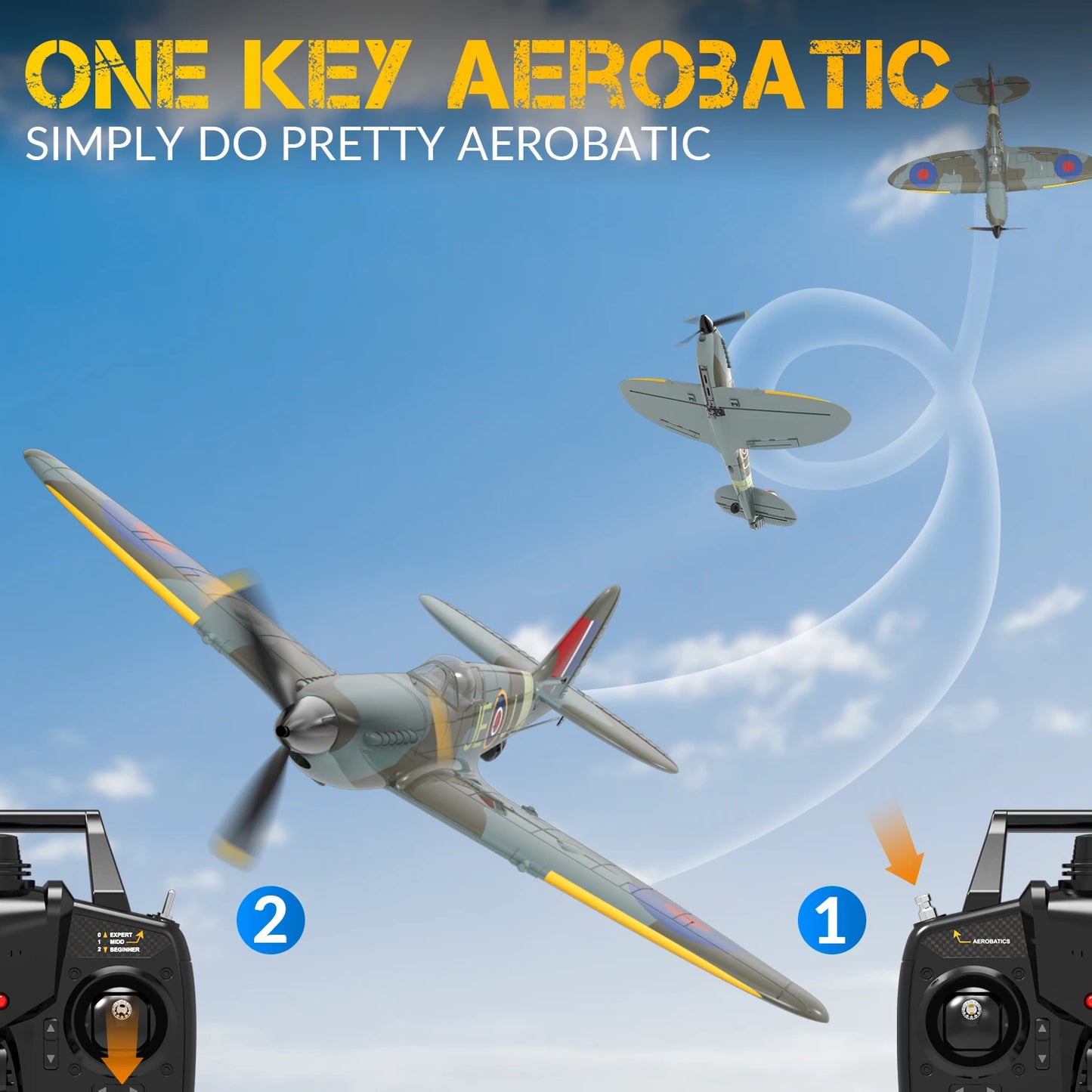 Spitfire RC Fighter Plane