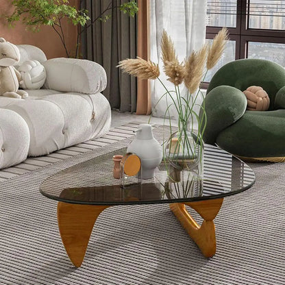 Coffee Table - Mid-Century Modern Glass Table