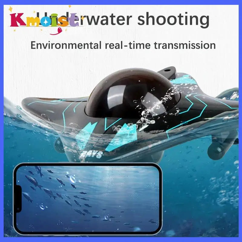 Underwater Explorer RC Submarine – Capture Real-Time Video Underwater