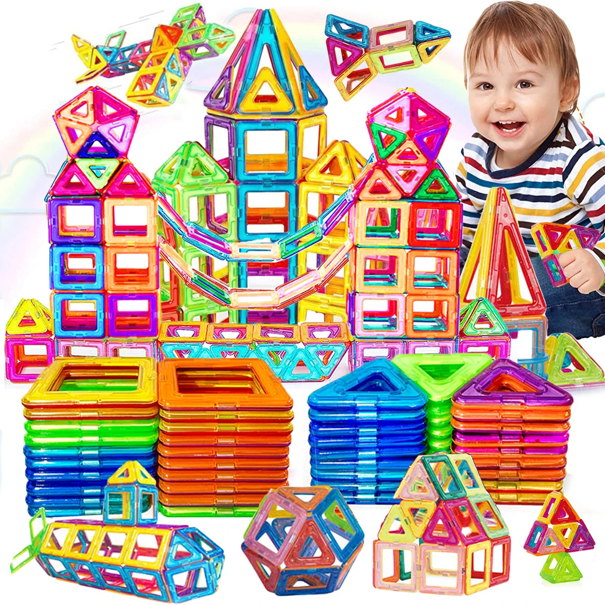 Build, Learn, and Play – Magnetic Building Blocks for Kids of All Ages!