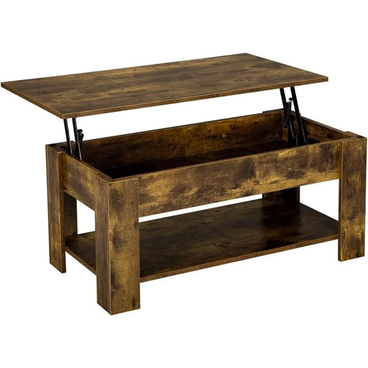 Coffee Table - Rustic Lift Top Coffee Table