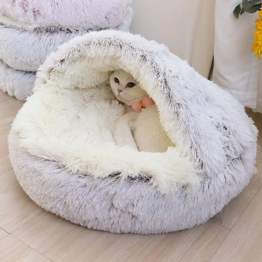 Cyber Monday Deal - Cozy Plush Cat Cave Nest