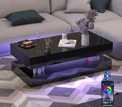 Coffee Table - LED Marble Glow Coffee Table