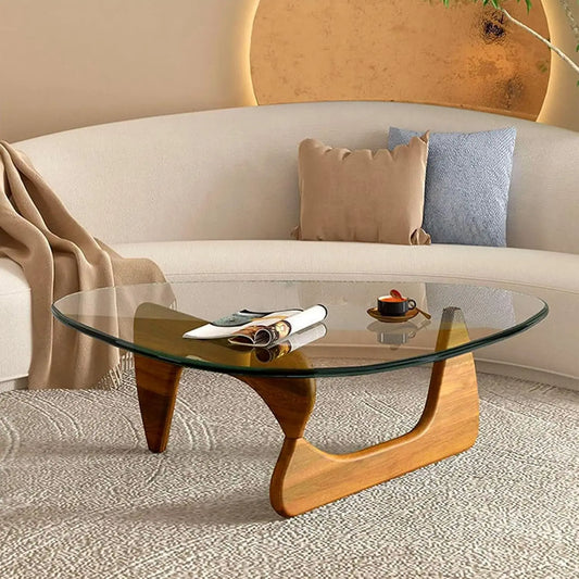 Coffee Table - Mid-Century Modern Glass Table