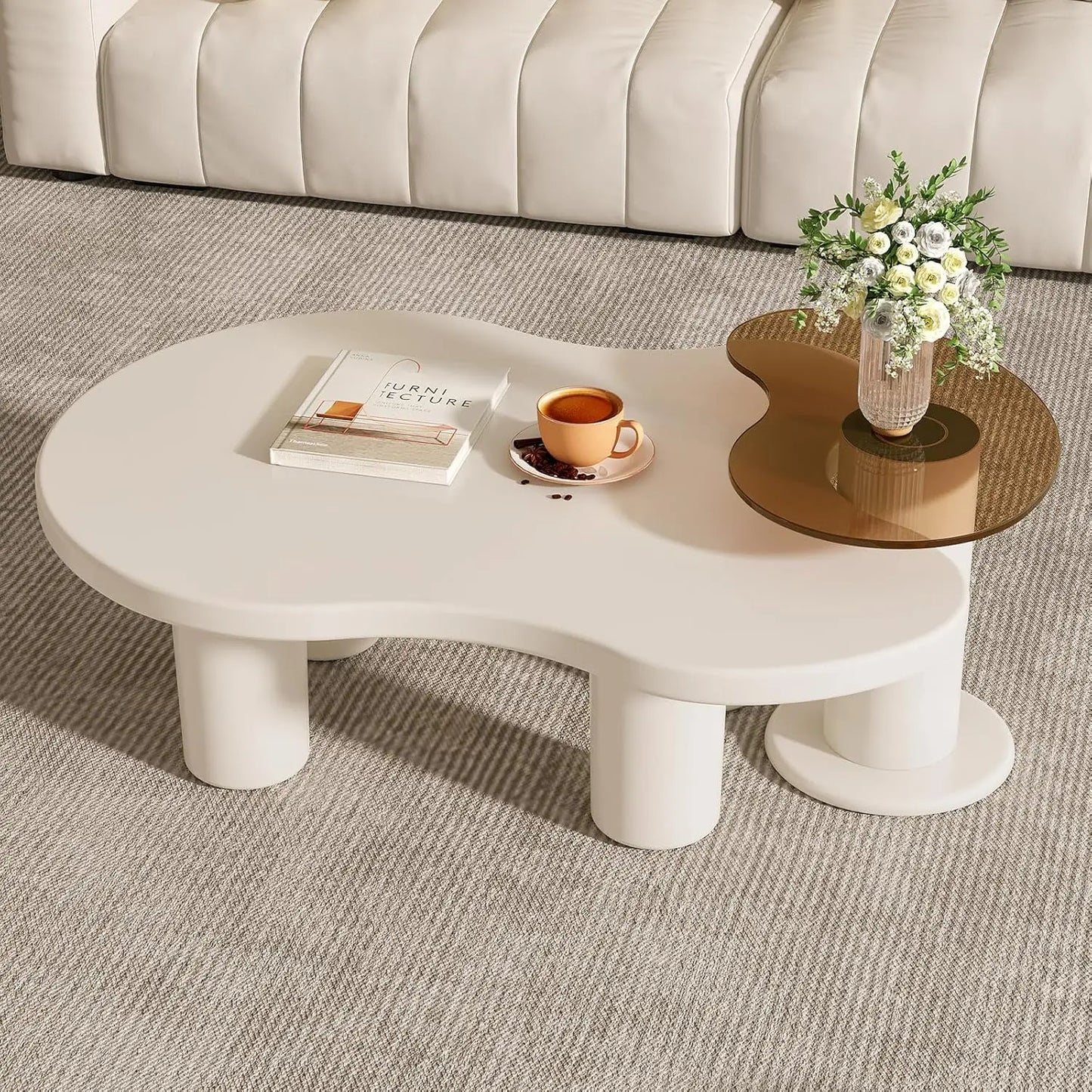 Coffee Table - Irregular Nesting Coffee Table Set