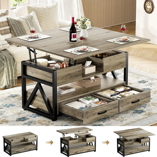 Coffee Table - Farmhouse Lift Coffee Table