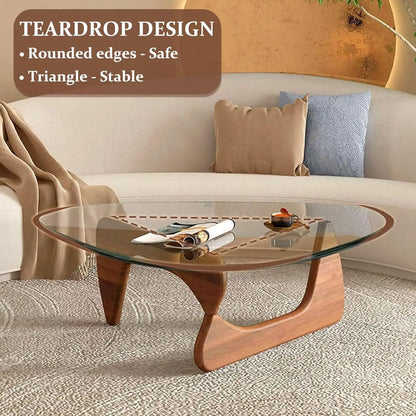 Coffee Table - Mid-Century Modern Glass Table